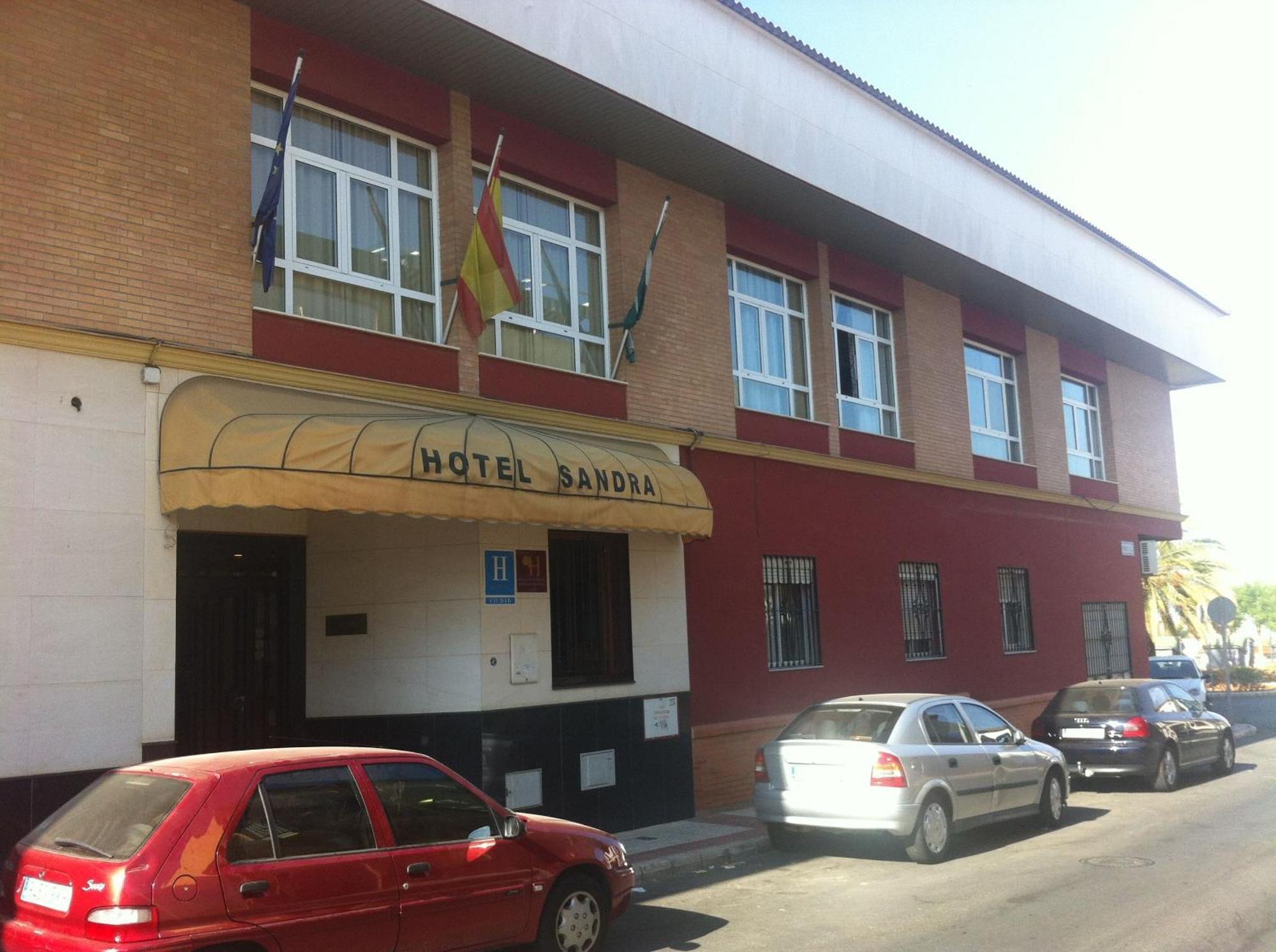 Hotel Sandra Алькала-де-Гуадаїра Екстер'єр фото